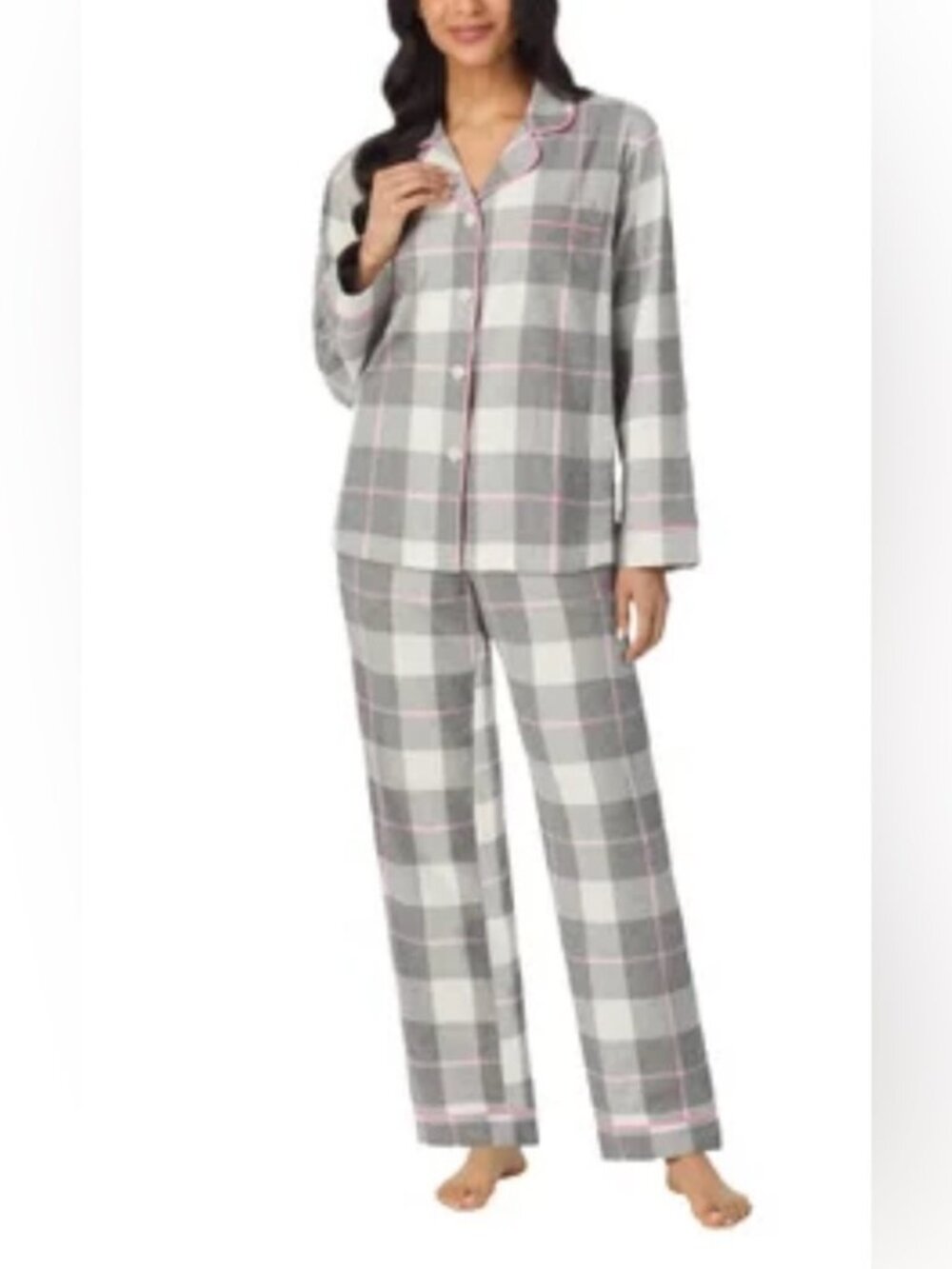 BedHead Cozy Plaid PJ Set ~ Size Small